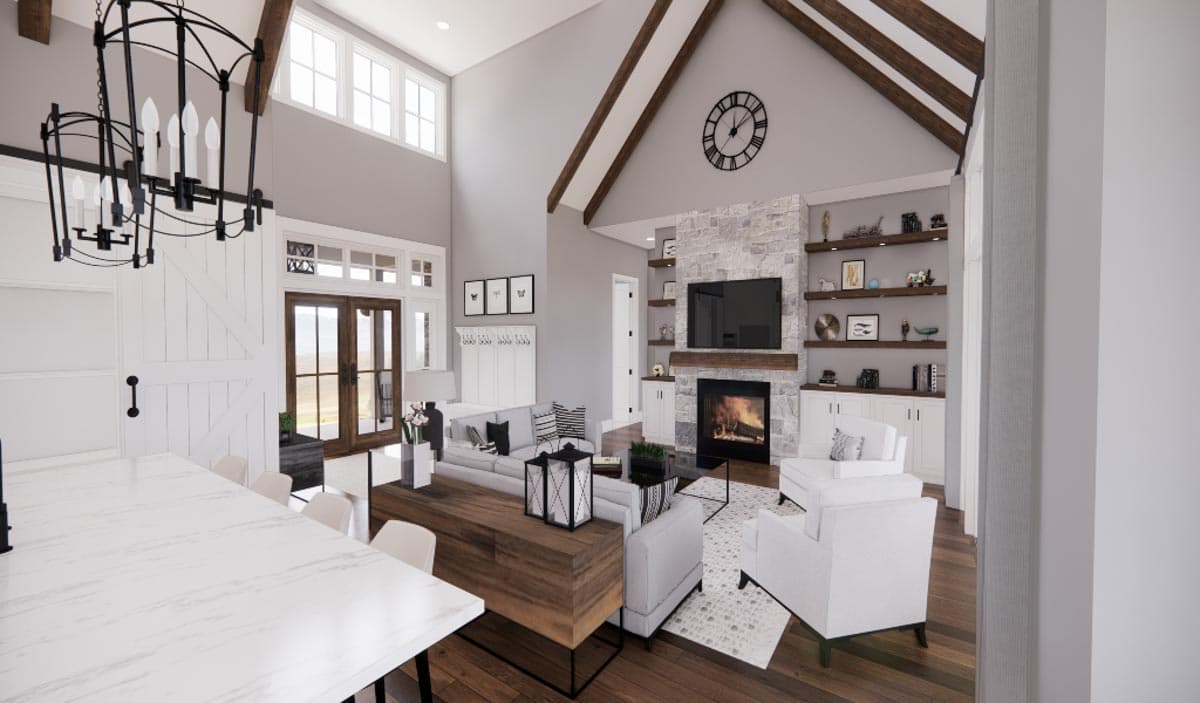 Plan 14693RK: Modest-Sized 3-Bed Modern Farmhouse Plan with Bonus Expansion - 2136 Sq Ft - Image #13 - Country, Craftsman, Modern Farmhouse, New American