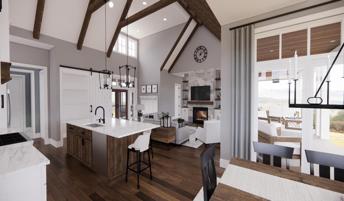 Plan 14693RK: Modest-Sized 3-Bed Modern Farmhouse Plan with Bonus Expansion - 2136 Sq Ft - Image #14 - Country, Craftsman, Modern Farmhouse, New American