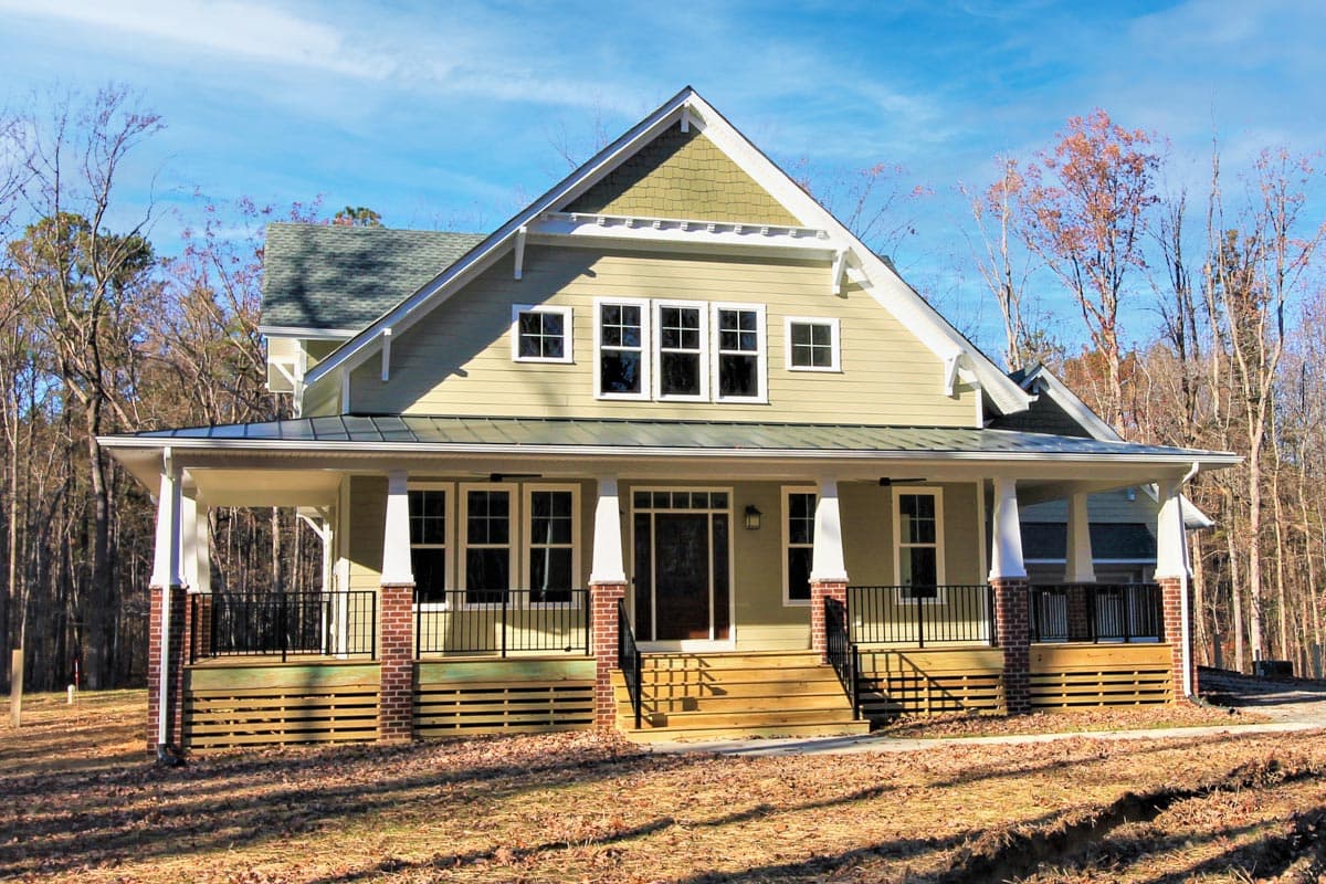 Plan 500080VV: Exclusive Craftsman Farmhouse Plan with Home Office and Flexible Upstairs Loft - Image #9 - Country, Craftsman, Mountain, New American, Northwest
