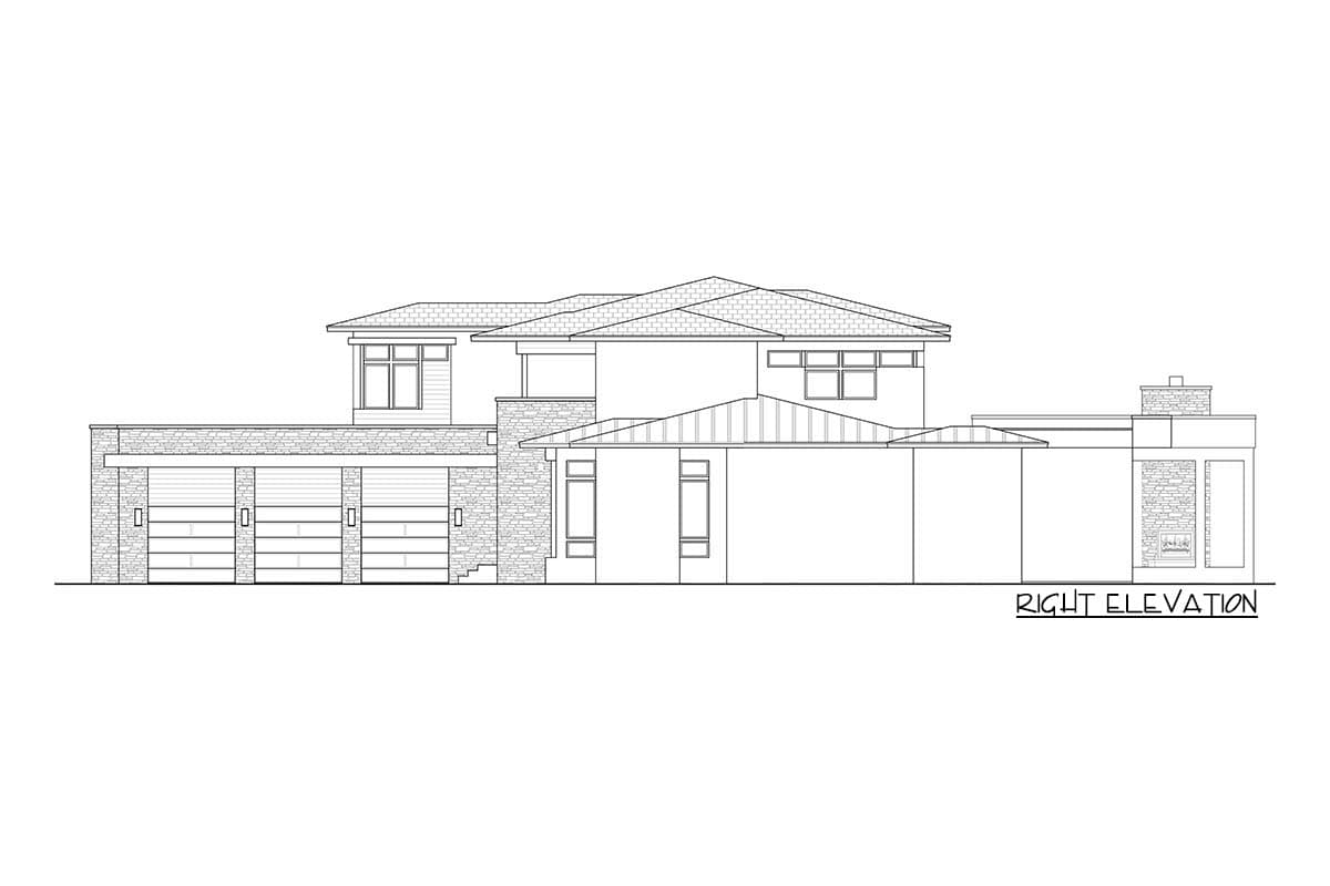 Plan 65621BS: Luxury Contemporary Home Plan for Indoor Outdoor Living - 4000 Sq Ft - Image #5 - Coastal, Contemporary, European, Mediterranean, Mid Century Modern, Transitional