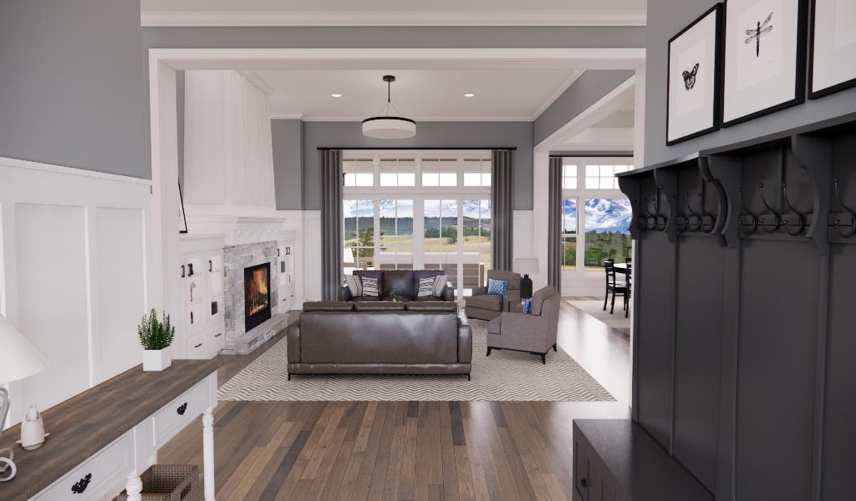 Plan 14694RK: 3-Bed Modern Farmhouse with Home Office and Great Master Suite - 2419 Sq Ft - Image #10 - Country, Craftsman, Modern Farmhouse, New American