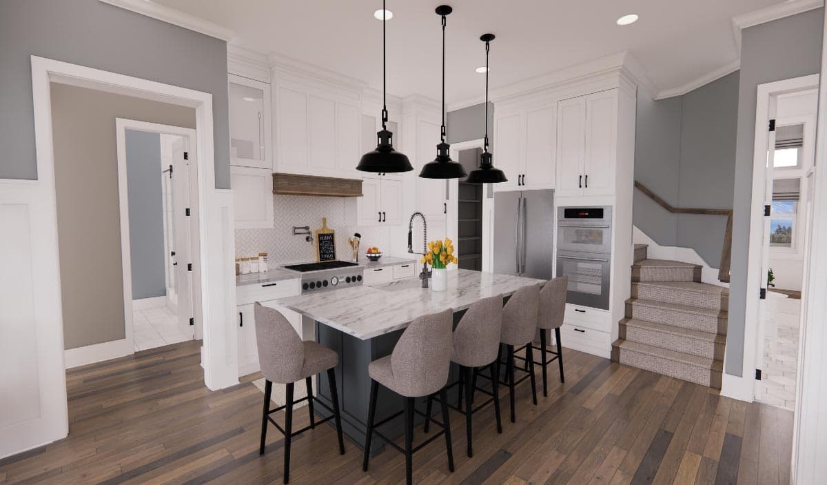 Plan 14694RK: 3-Bed Modern Farmhouse with Home Office and Great Master Suite - 2419 Sq Ft - Image #12 - Country, Craftsman, Modern Farmhouse, New American