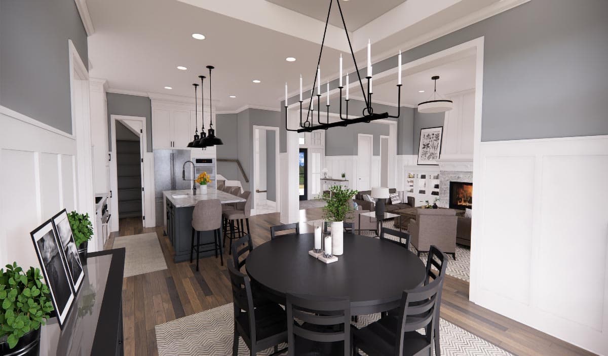 Plan 14694RK: 3-Bed Modern Farmhouse with Home Office and Great Master Suite - 2419 Sq Ft - Image #13 - Country, Craftsman, Modern Farmhouse, New American