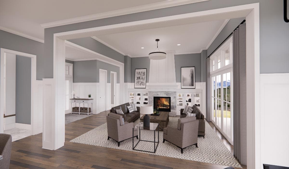 Plan 14694RK: 3-Bed Modern Farmhouse with Home Office and Great Master Suite - 2419 Sq Ft - Image #14 - Country, Craftsman, Modern Farmhouse, New American