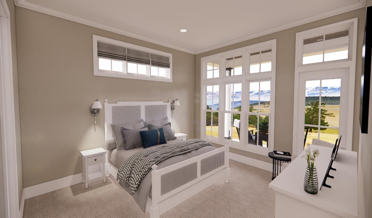 Plan 14694RK: 3-Bed Modern Farmhouse with Home Office and Great Master Suite - 2419 Sq Ft - Image #18 - Country, Craftsman, Modern Farmhouse, New American