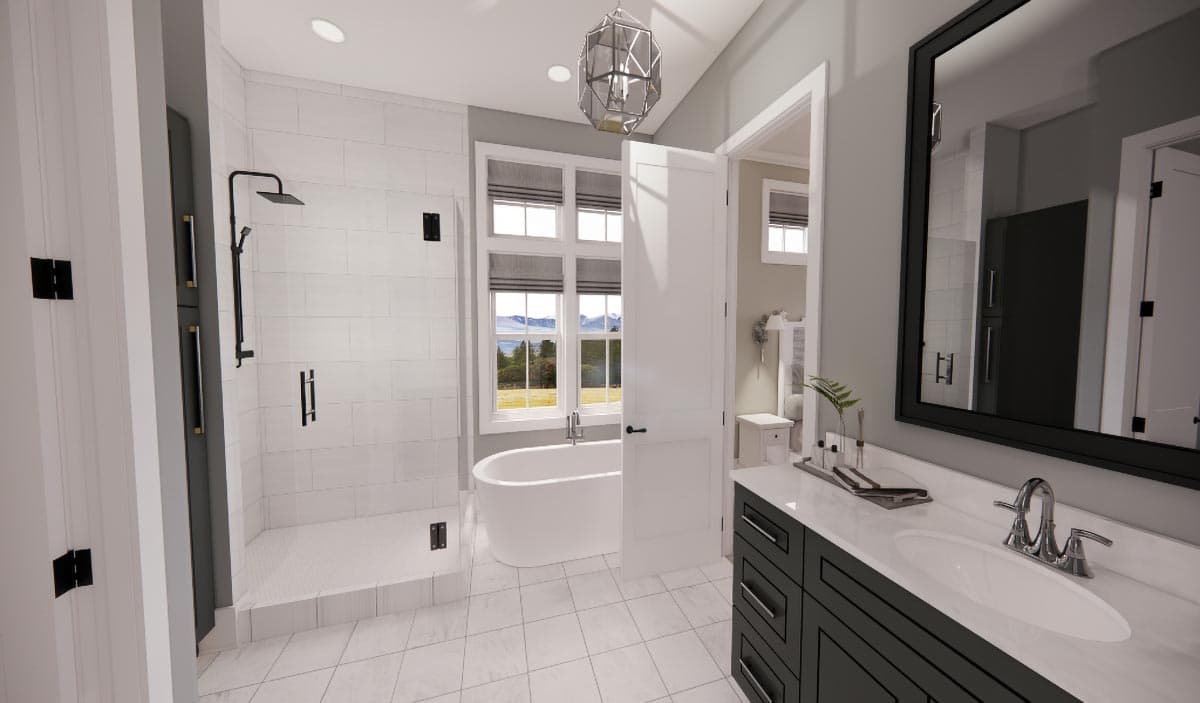 Plan 14694RK: 3-Bed Modern Farmhouse with Home Office and Great Master Suite - 2419 Sq Ft - Image #21 - Country, Craftsman, Modern Farmhouse, New American