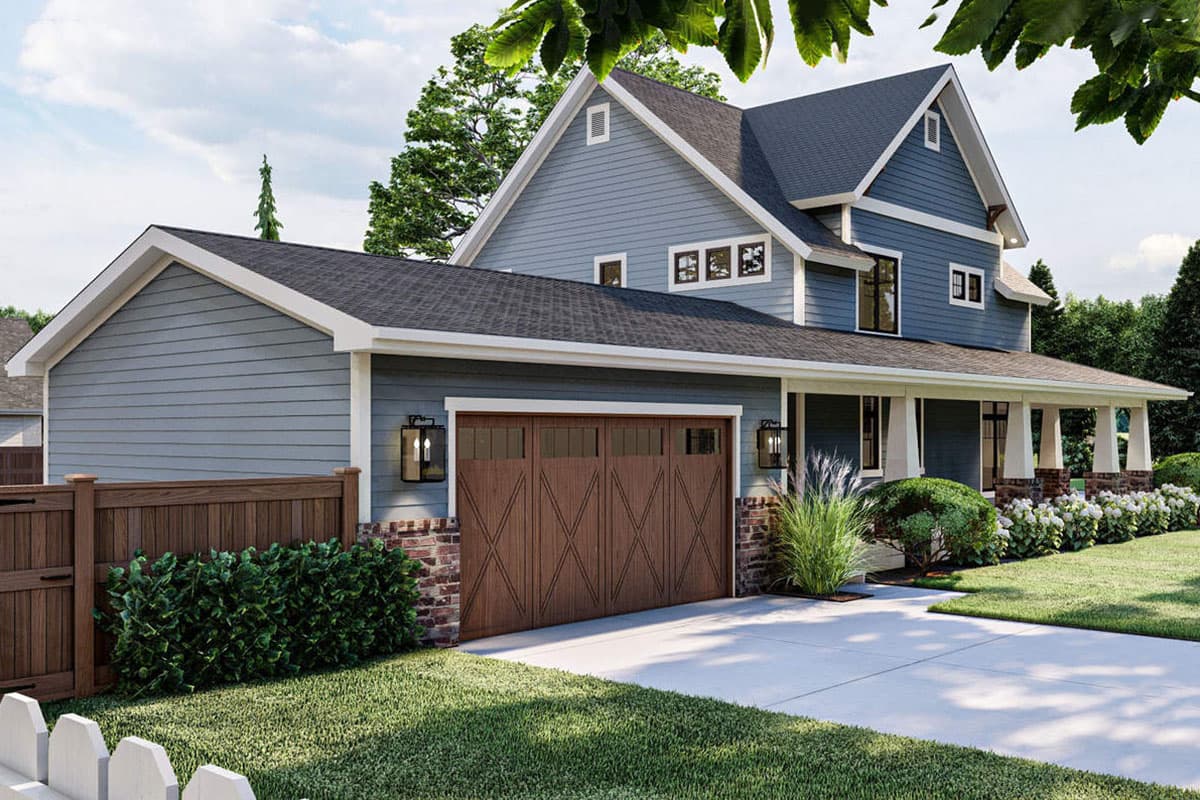 Plan 62989DJ: Timeless 3-Bedroom Craftsman House Plan with a Full Wrap-around Porch - Image #6 - Country, Craftsman, Farmhouse, New American, Traditional