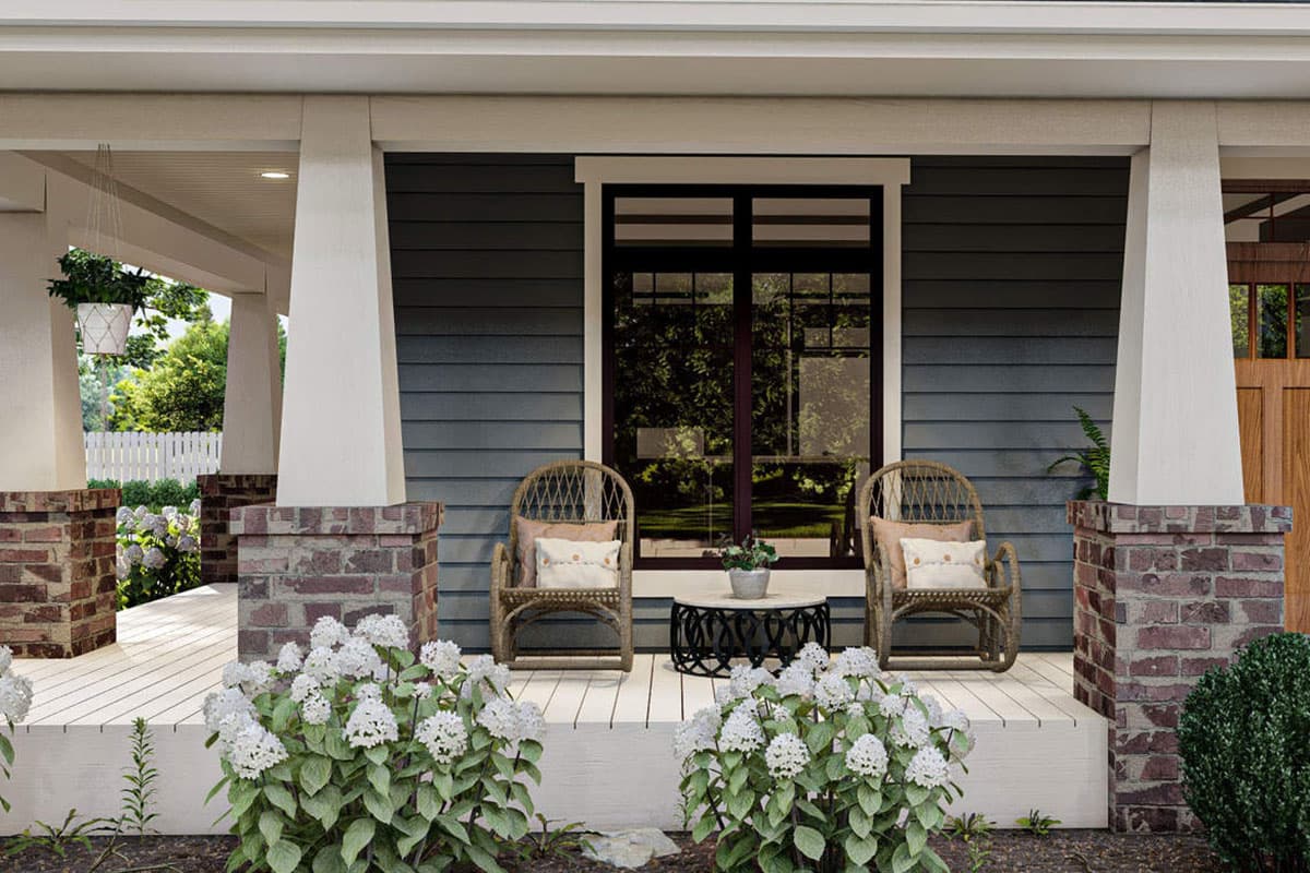 Plan 62989DJ: Timeless 3-Bedroom Craftsman House Plan with a Full Wrap-around Porch - Image #8 - Country, Craftsman, Farmhouse, New American, Traditional