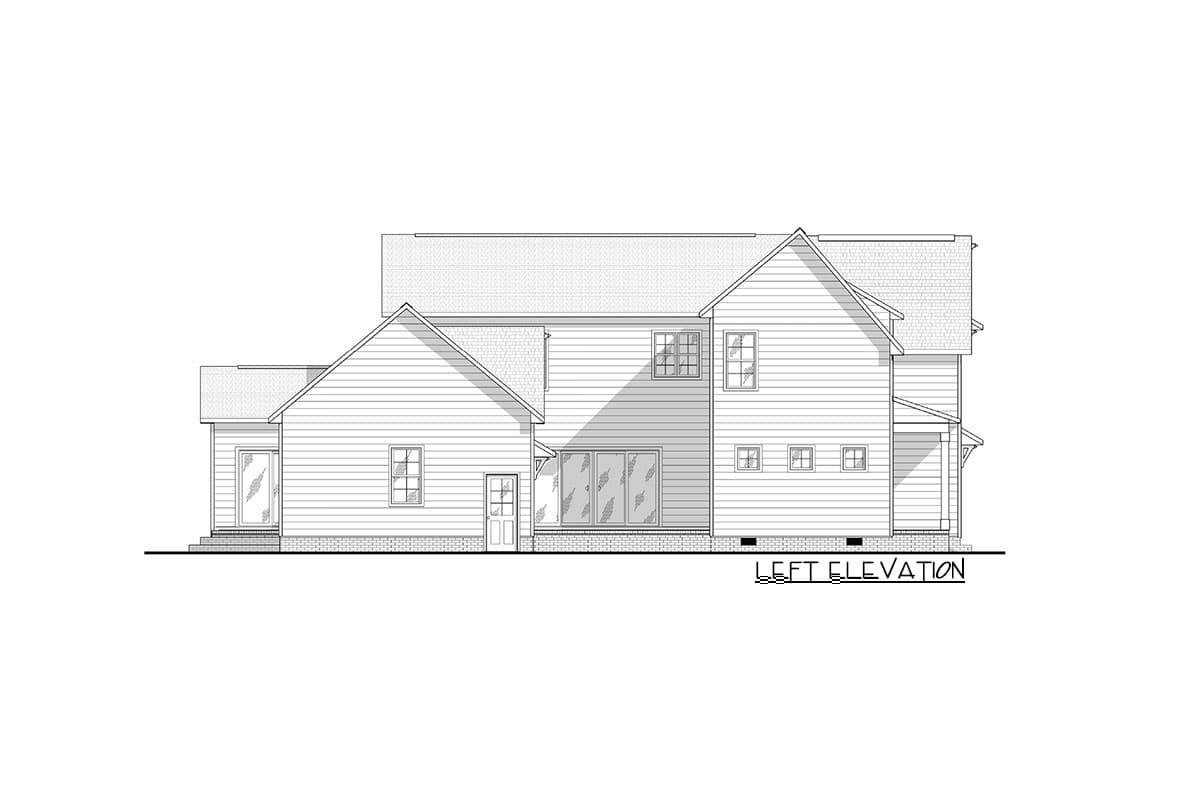 Plan 83612CRW: 5-Bed Modern Farmhouse Plan with Two Master Suites - Image #9 - Country, Modern Farmhouse, New American, Southern