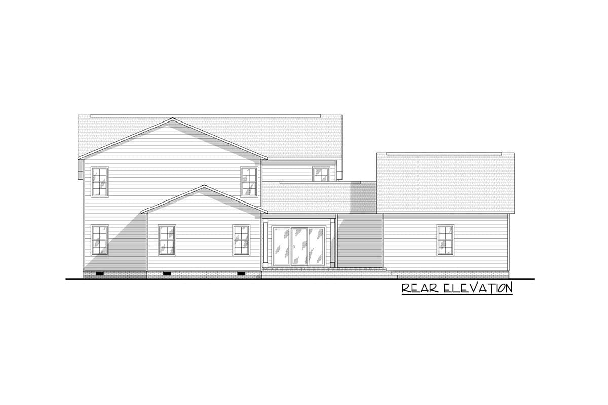 Plan 83612CRW: 5-Bed Modern Farmhouse Plan with Two Master Suites - Image #10 - Country, Modern Farmhouse, New American, Southern