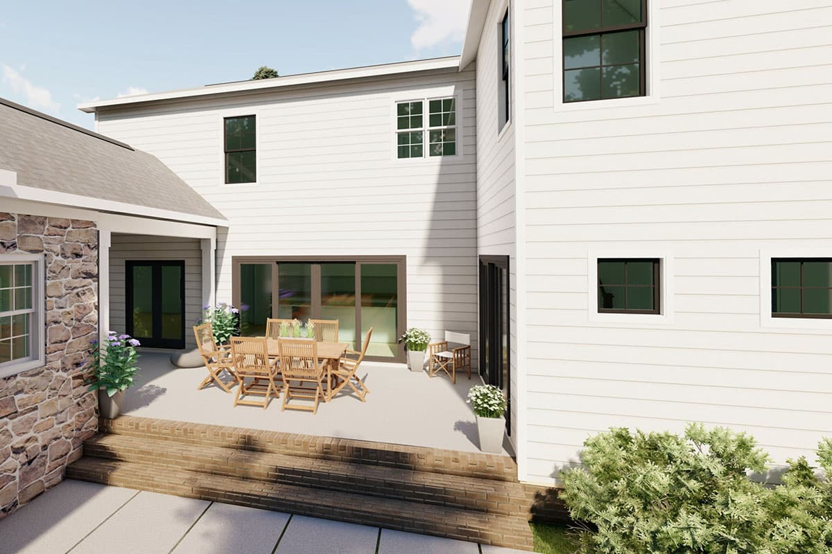 Plan 83612CRW: 5-Bed Modern Farmhouse Plan with Two Master Suites - Image #7 - Country, Modern Farmhouse, New American, Southern