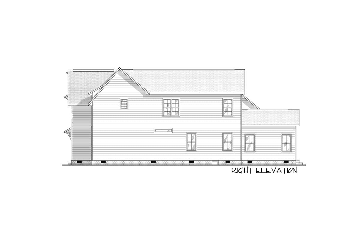 Plan 83612CRW: 5-Bed Modern Farmhouse Plan with Two Master Suites - Image #11 - Country, Modern Farmhouse, New American, Southern