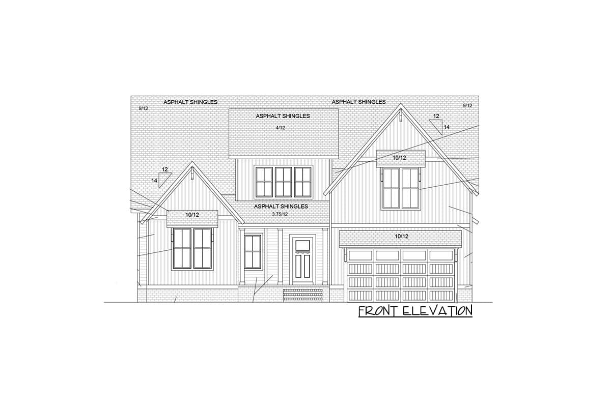 Plan 260004RVC: New American Home Plan with Home Office and Main-level Master - Image #8 - Country, Craftsman, Modern Farmhouse, New American, Northwest, Traditional