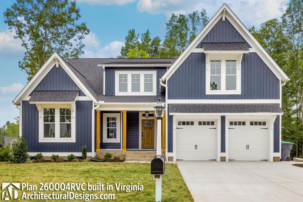 build gallery item - Exclusive House Plan 260004RVC Comes to Life in Virgina