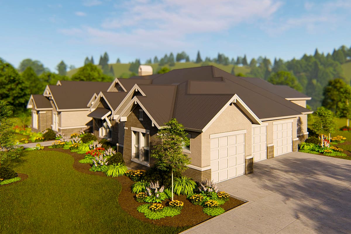 Plan 54030LK: One-level Craftsman Home Plan with Game and Media Rooms - Image #9 - Craftsman, Northwest, Ranch