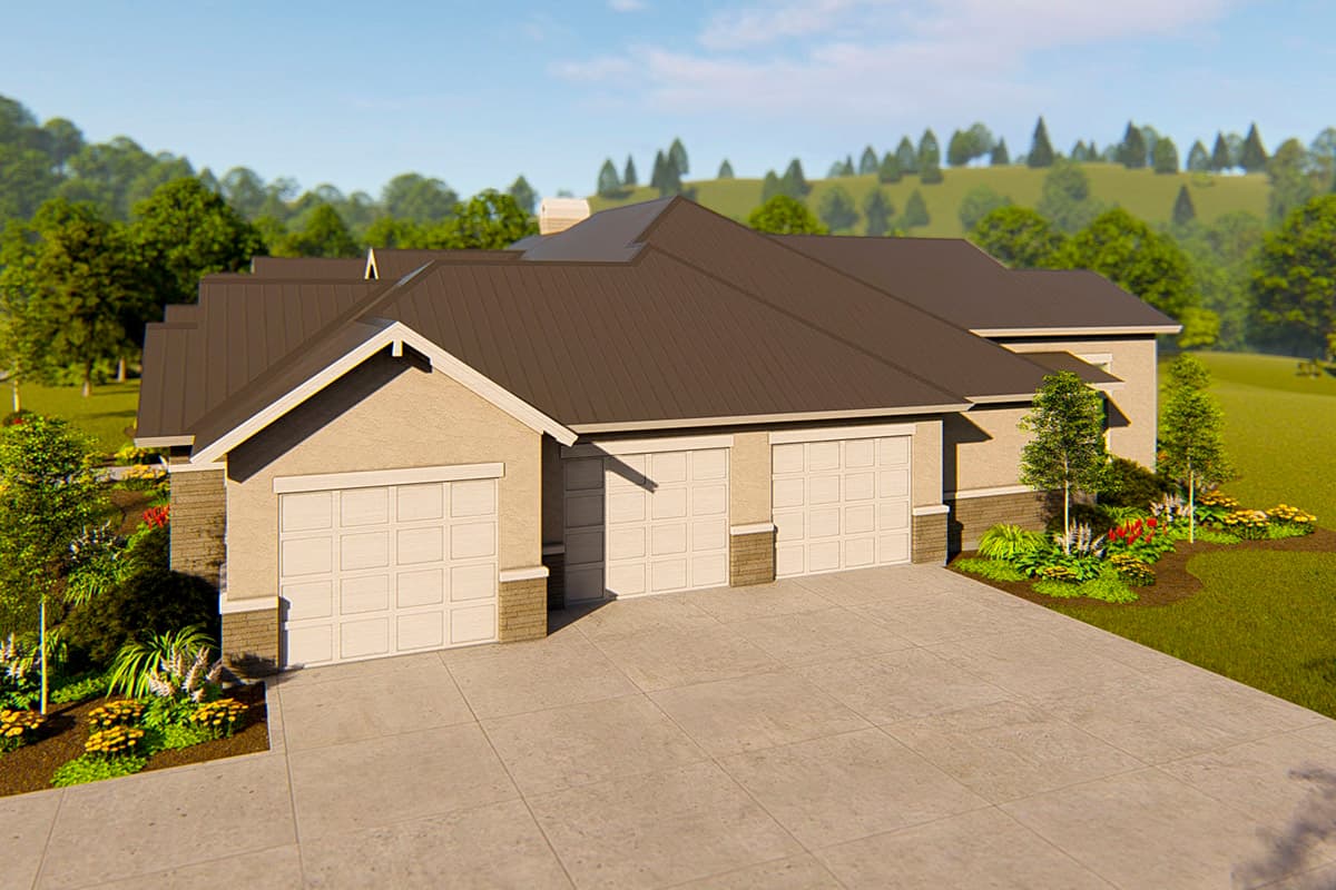 Plan 54030LK: One-level Craftsman Home Plan with Game and Media Rooms - Image #8 - Craftsman, Northwest, Ranch