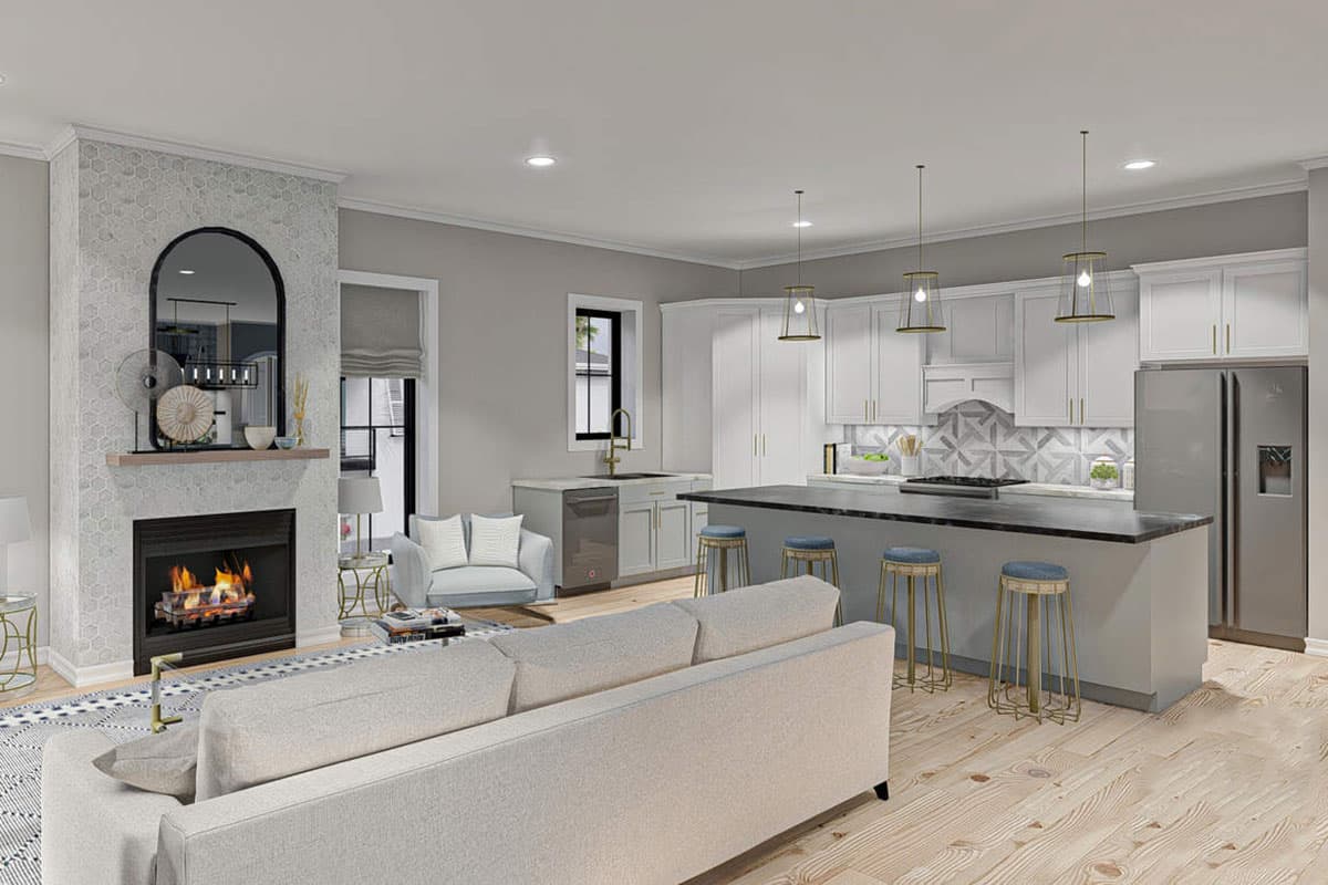 Plan 62996DJ: 3-Story Southern Coastal House Plan with Plenty of Outdoor Entertaining Spaces - 3439 Sq Ft - Image #7 - Beach, Coastal, Coastal Contemporary, European, Mediterranean, Southern, Spanish