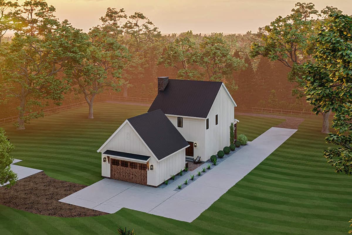 Plan 62997DJ: Country Home Plan with a 29'-wide Footprint - 1963 Sq Ft - Image #5 - Country, Craftsman, New American, Traditional