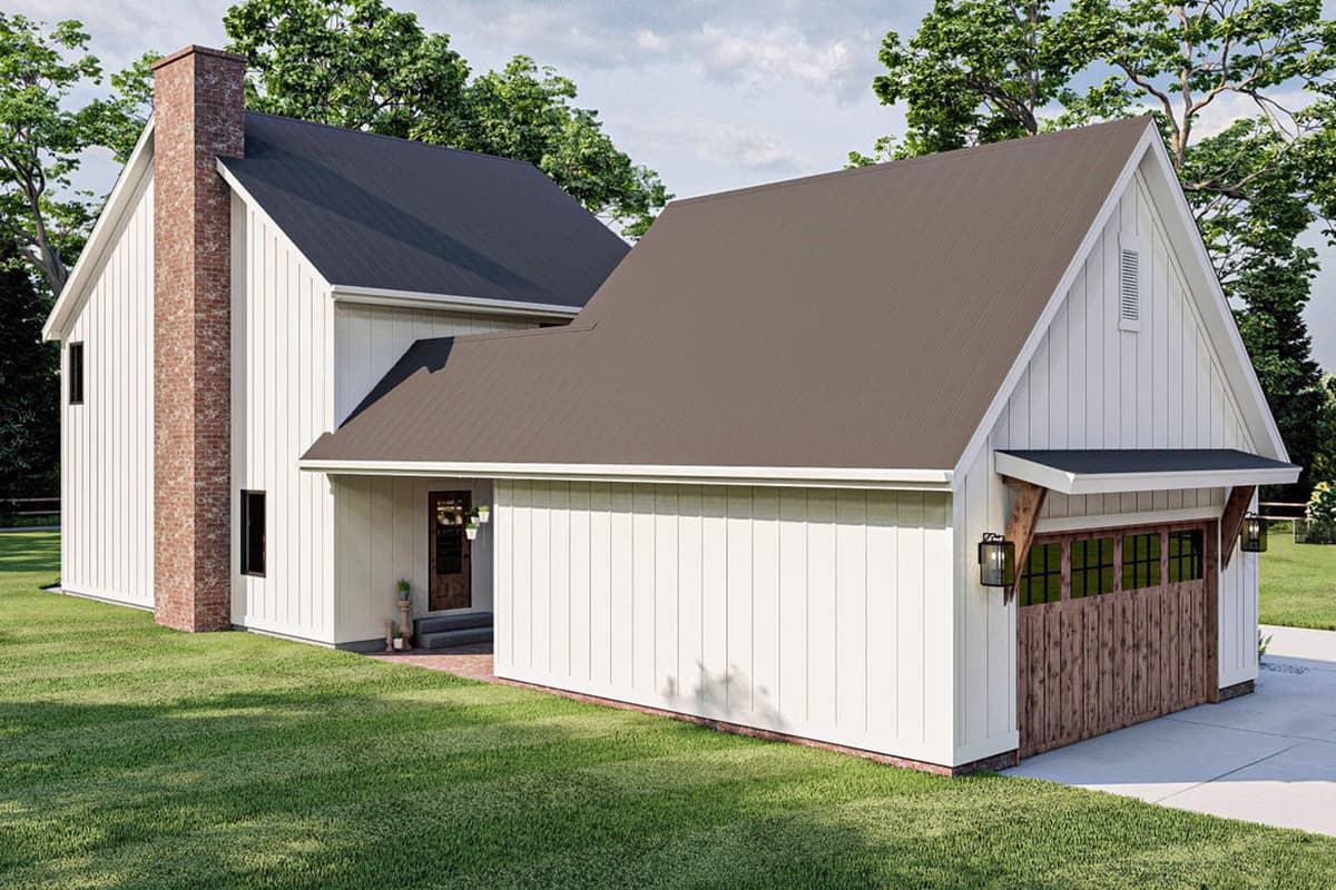 Plan 62997DJ: Country Home Plan with a 29'-wide Footprint - 1963 Sq Ft - Image #7 - Country, Craftsman, New American, Traditional