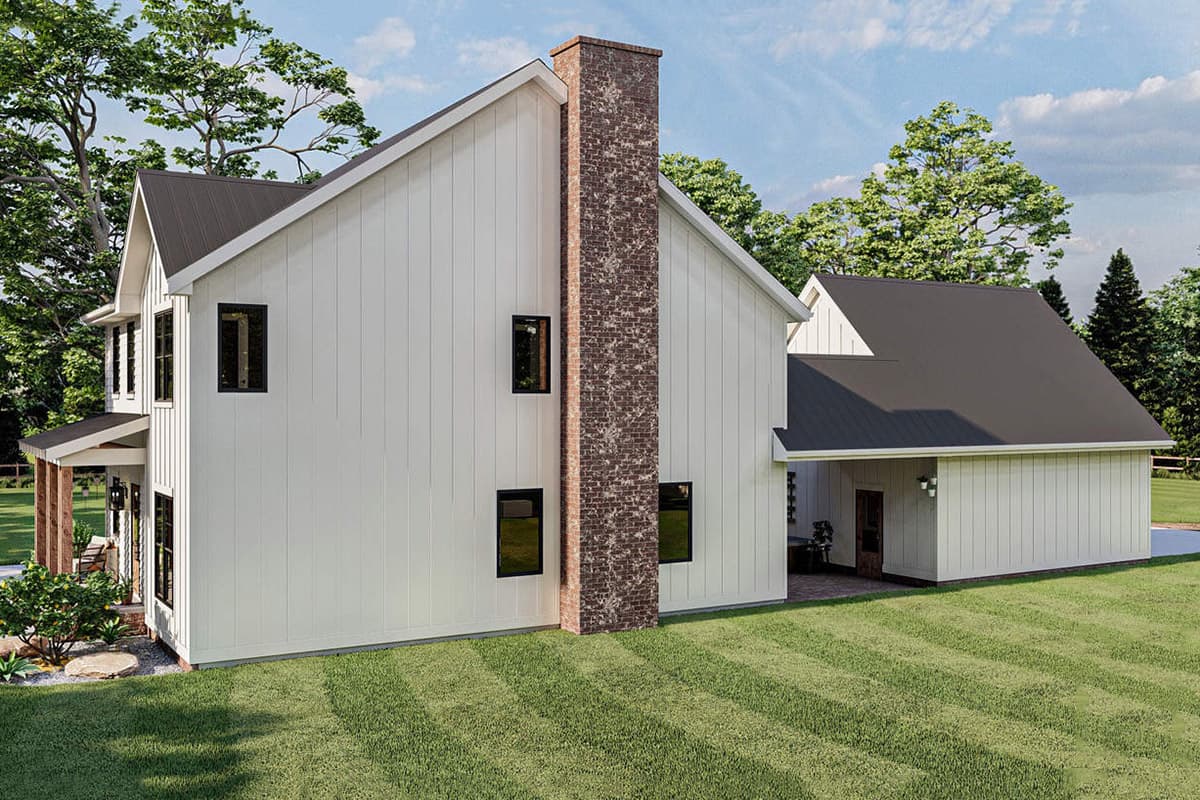 Plan 62997DJ: Country Home Plan with a 29'-wide Footprint - 1963 Sq Ft - Image #8 - Country, Craftsman, New American, Traditional