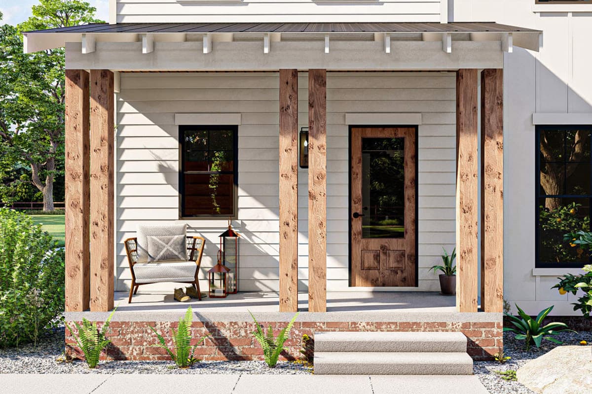 Plan 62997DJ: Country Home Plan with a 29'-wide Footprint - 1963 Sq Ft - Image #9 - Country, Craftsman, New American, Traditional