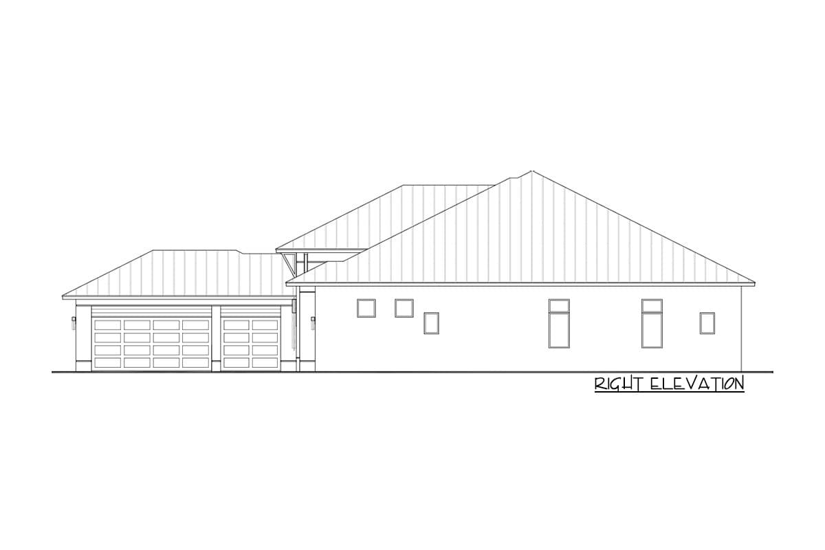 Plan 65622BS: Contemporary Beach House Plan for Indoor Outdoor Living - Image #4 - Coastal, Contemporary, Florida-Style, Transitional