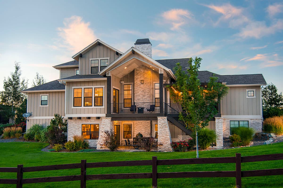 Plan 95101RW: Craftsman Mountain Home Plan with 3-Car Garage and Optional 4th Bed Downstairs - Image #7 - Craftsman, Mountain, Rustic