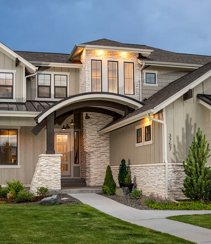 Plan 95101RW: Craftsman Mountain Home Plan with 3-Car Garage and Optional 4th Bed Downstairs - Image #4 - Craftsman, Mountain, Rustic