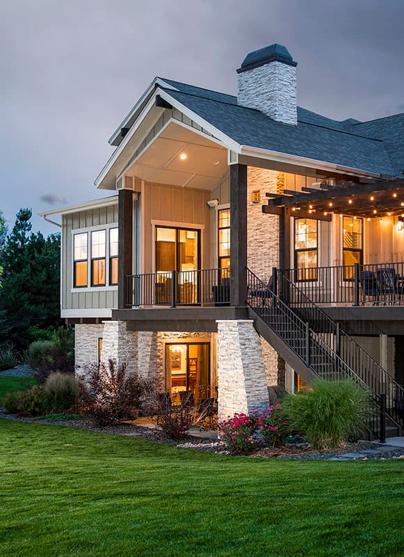 Plan 95101RW: Craftsman Mountain Home Plan with 3-Car Garage and Optional 4th Bed Downstairs - Image #8 - Craftsman, Mountain, Rustic