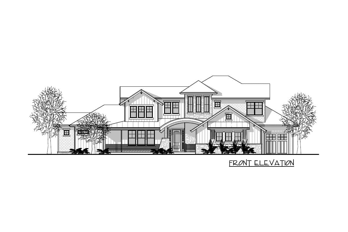 Plan 95101RW: Craftsman Mountain Home Plan with 3-Car Garage and Optional 4th Bed Downstairs - Image #26 - Craftsman, Mountain, Rustic