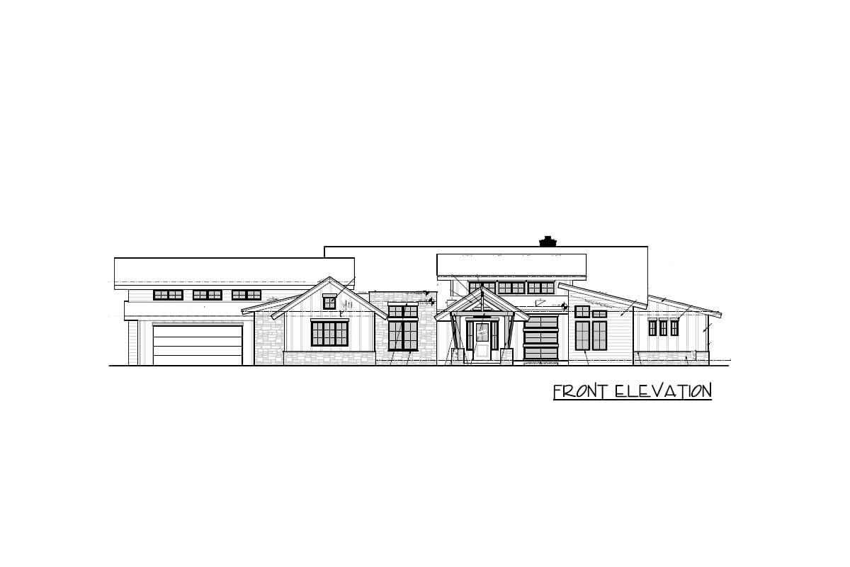 Plan 95102RW: Modern Mountain House Plan with Study and Open-Concept Living Space - Image #38 - Contemporary, Country, Craftsman, Mid Century Modern, Mountain, New American, Northwest, Ranch, Transitional