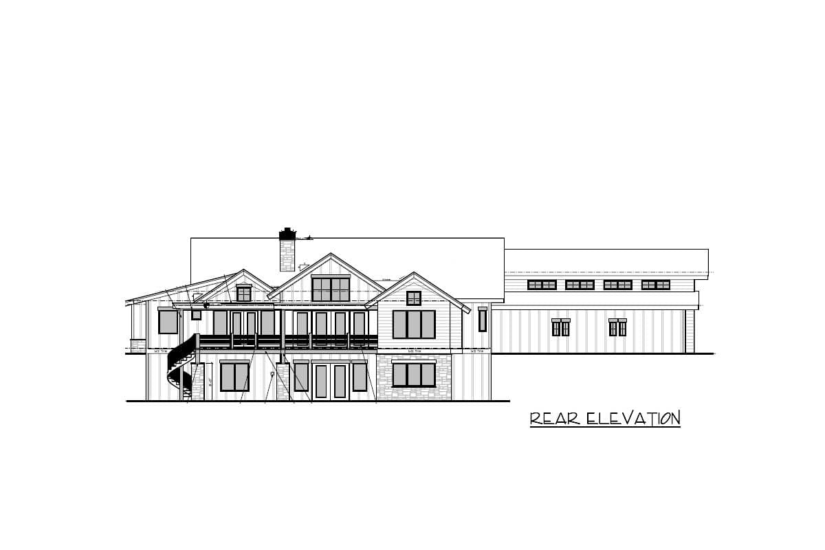Plan 95102RW: Modern Mountain House Plan with Study and Open-Concept Living Space - Image #40 - Contemporary, Country, Craftsman, Mid Century Modern, Mountain, New American, Northwest, Ranch, Transitional