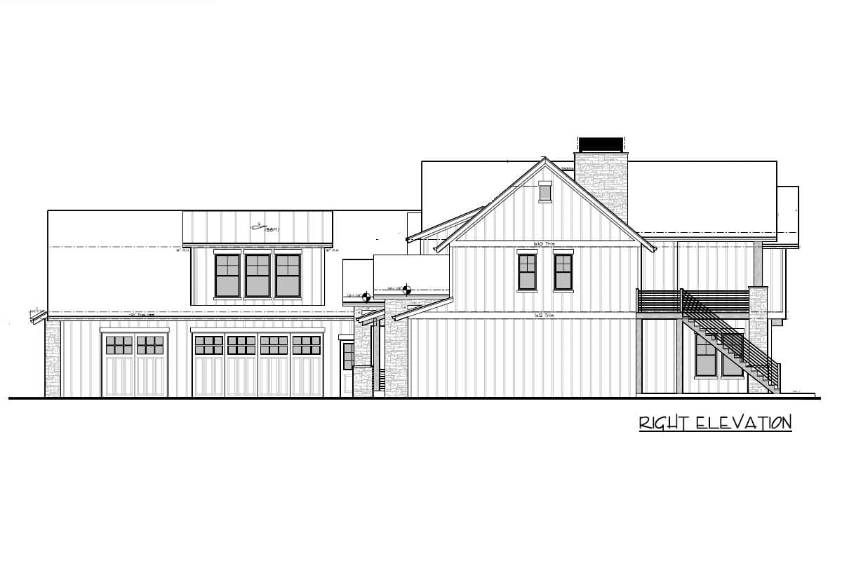 Plan 95105RW: 2-Story New American House Plan with Amazing Views to the Rear - Image #6 - Country, Craftsman, Modern Farmhouse, Mountain, New American, Northwest, Rustic, Traditional