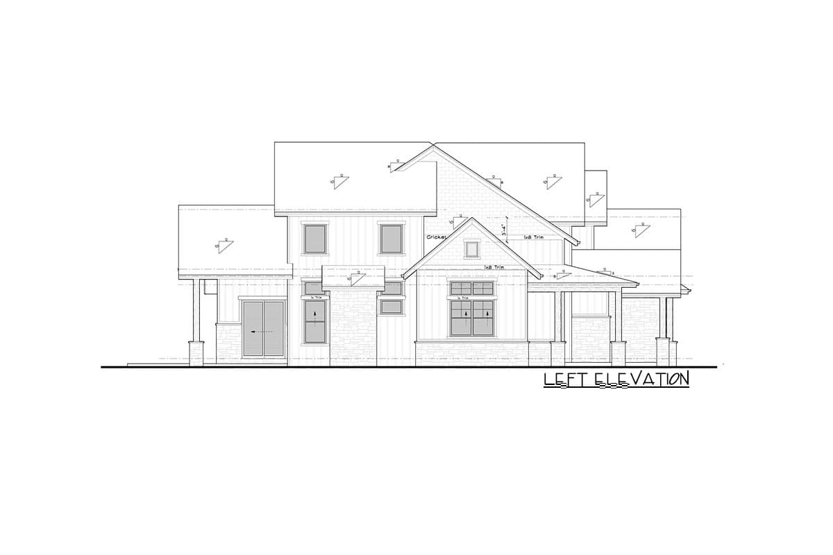 Plan 95106RW: New American Craftsman House Plan with Golf Simulator Room - Image #17 - Craftsman, Mountain, New American, Rustic