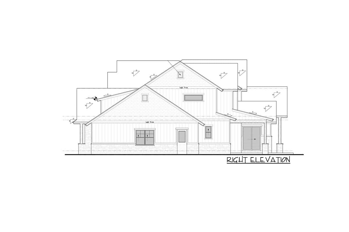 Plan 95106RW: New American Craftsman House Plan with Golf Simulator Room - Image #19 - Craftsman, Mountain, New American, Rustic