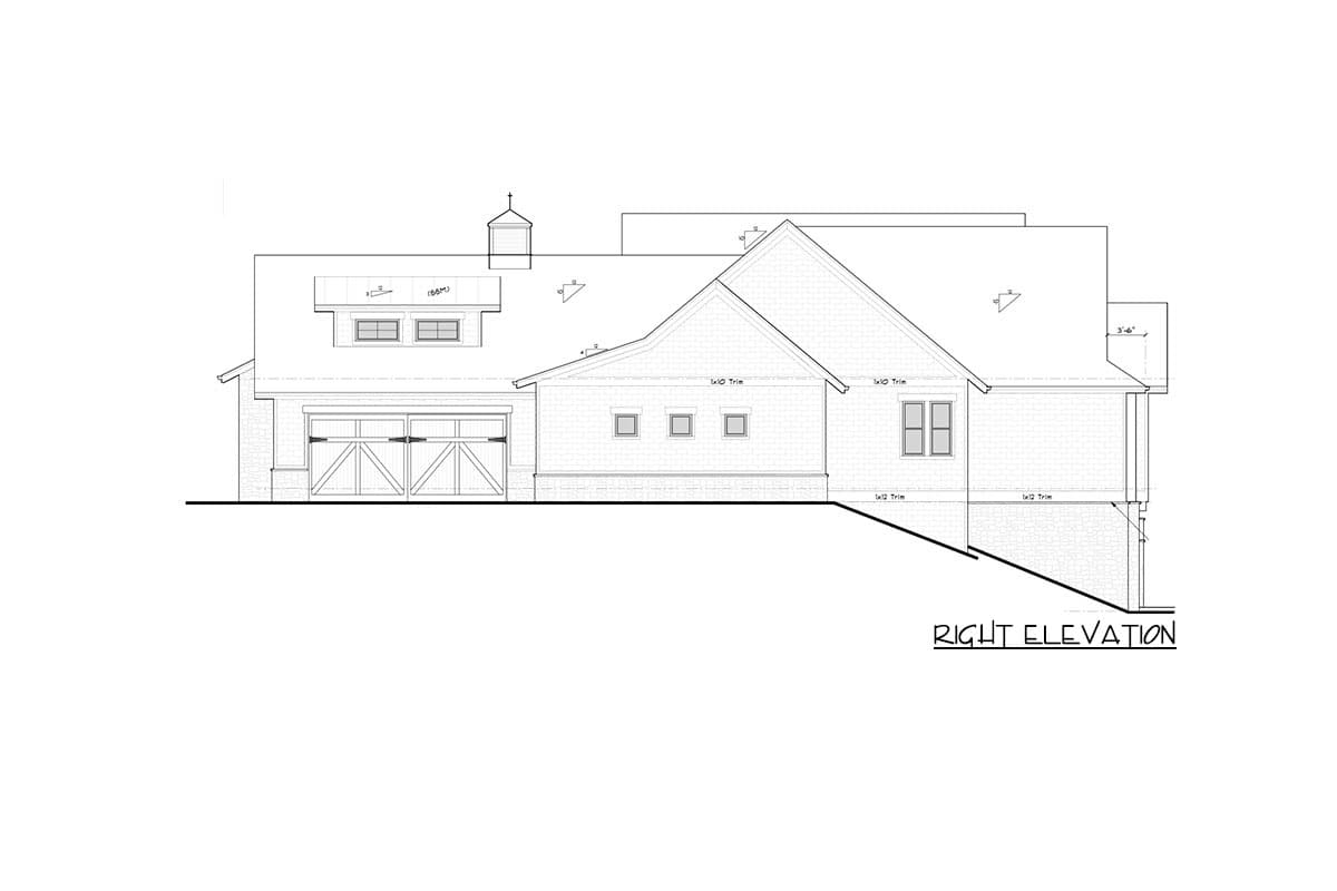 Plan 95108RW: New American Craftsman House Plan with Timber-framed Gables - Image #7 - Craftsman, Mountain, New American, Rustic