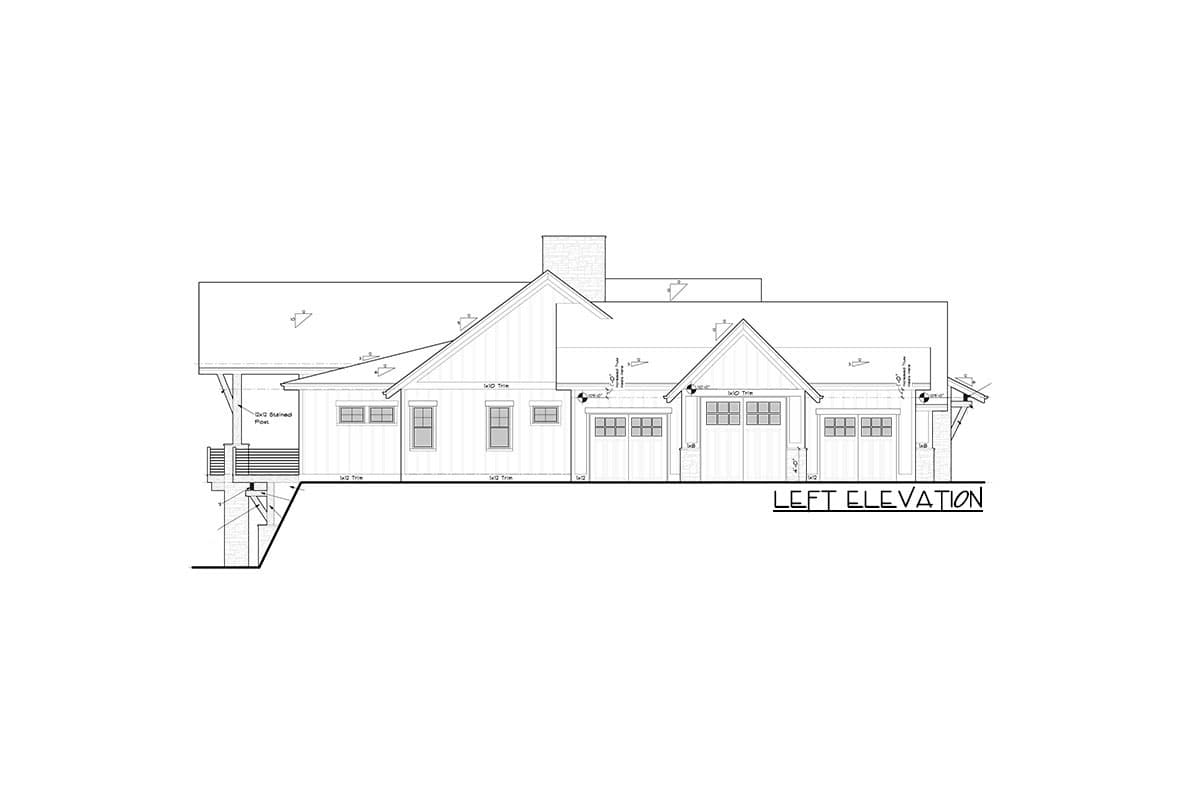 Plan 95109RW: Flexible 2-Bed Mountain Craftsman Plan with Den and Optional Lower Level - Image #24 - Craftsman, Mountain, New American, Rustic
