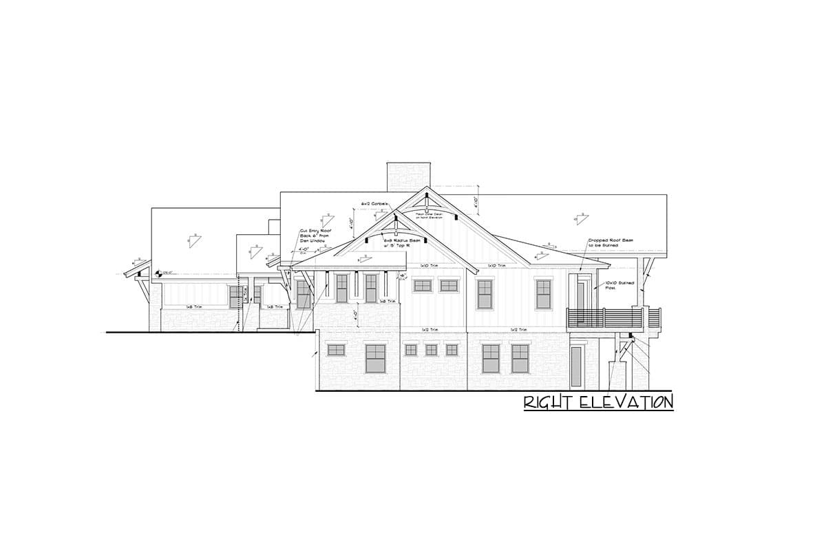 Plan 95109RW: Flexible 2-Bed Mountain Craftsman Plan with Den and Optional Lower Level - Image #26 - Craftsman, Mountain, New American, Rustic