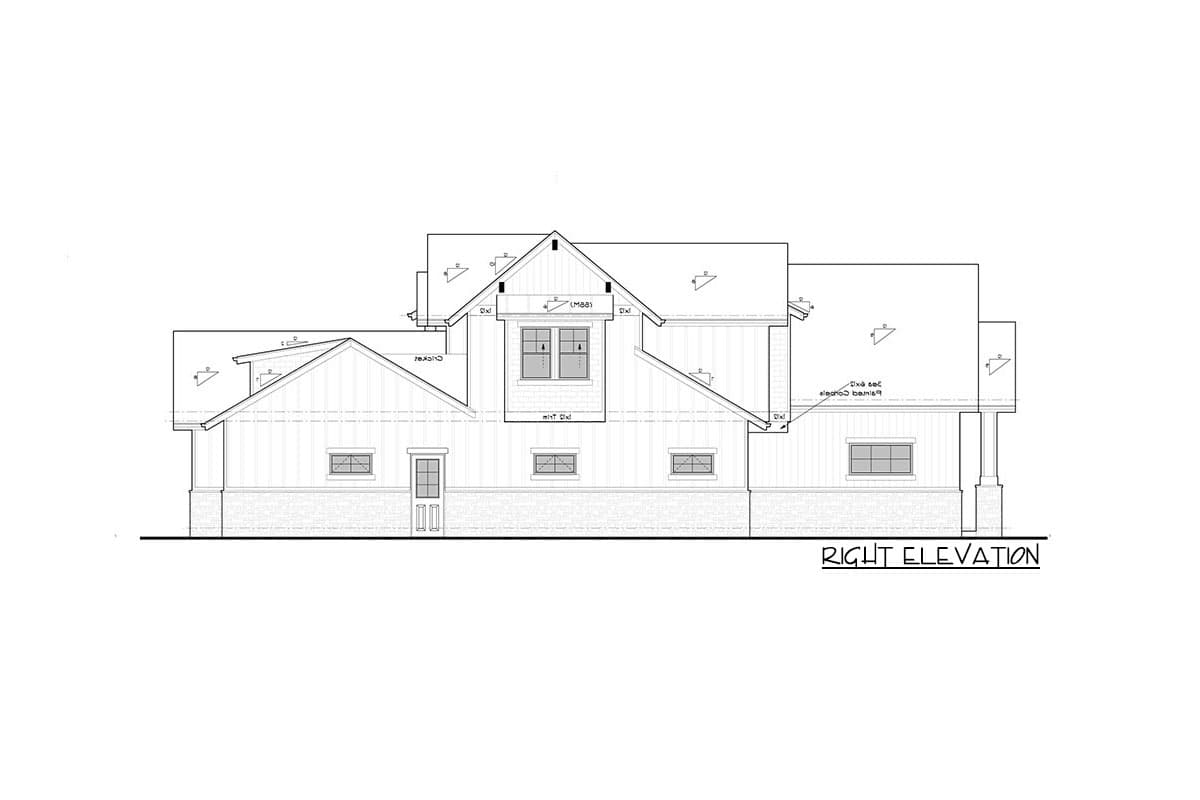 Plan 95110RW: 4-Bed New American House Plan with Optional Lower Level - Image #28 - Country, Craftsman, Farmhouse, Modern Farmhouse, Mountain, New American, Northwest, Rustic, Traditional