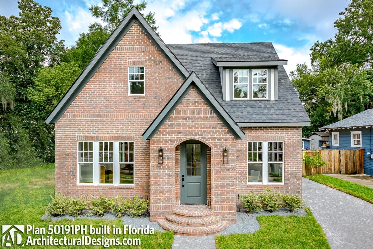 build gallery item - Modern Tudor House Plan 50191PH Comes to Life in Florida