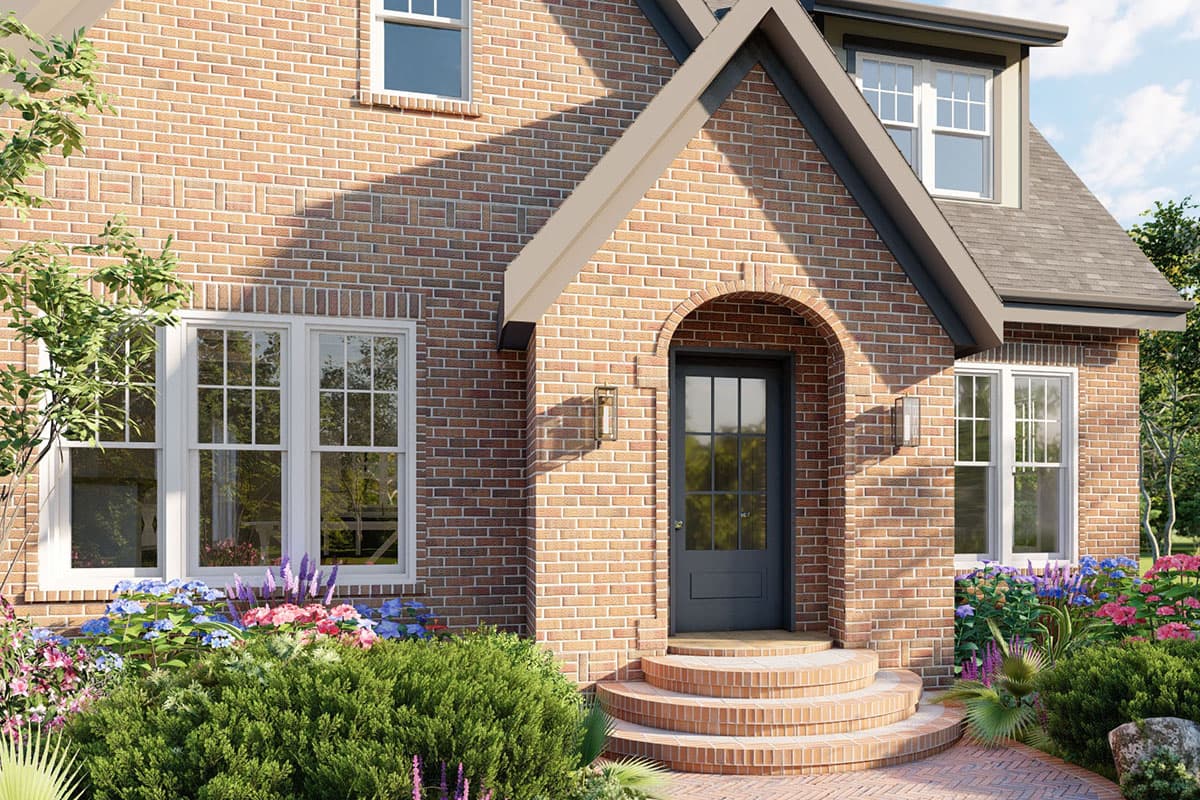 Plan 50191PH: Modern Tudor Home Plan with Rear Porch - 2365 Sq Ft - Image #19 - Cottage, European, Tudor