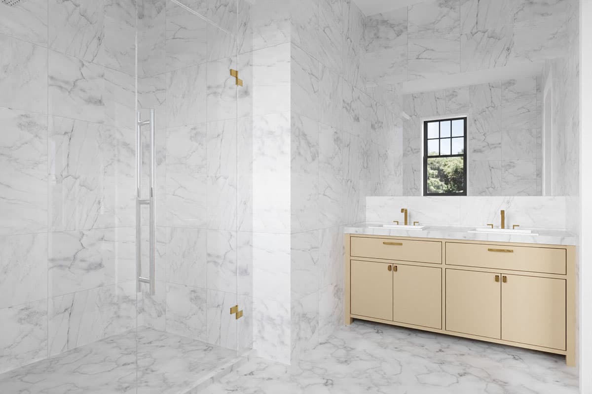 Plan 50191PH: Modern Tudor Home Plan with Rear Porch - 2365 Sq Ft - Image #16 - Cottage, European, Tudor