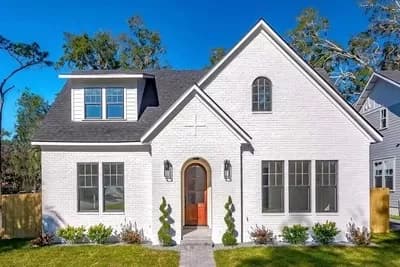 Traditional Tudor Cottage with Rear 2-Car Garage