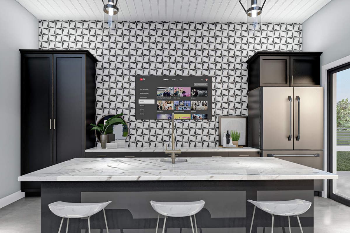 Plan 62304DJ: Poolhouse and Garage All In One - Image #7