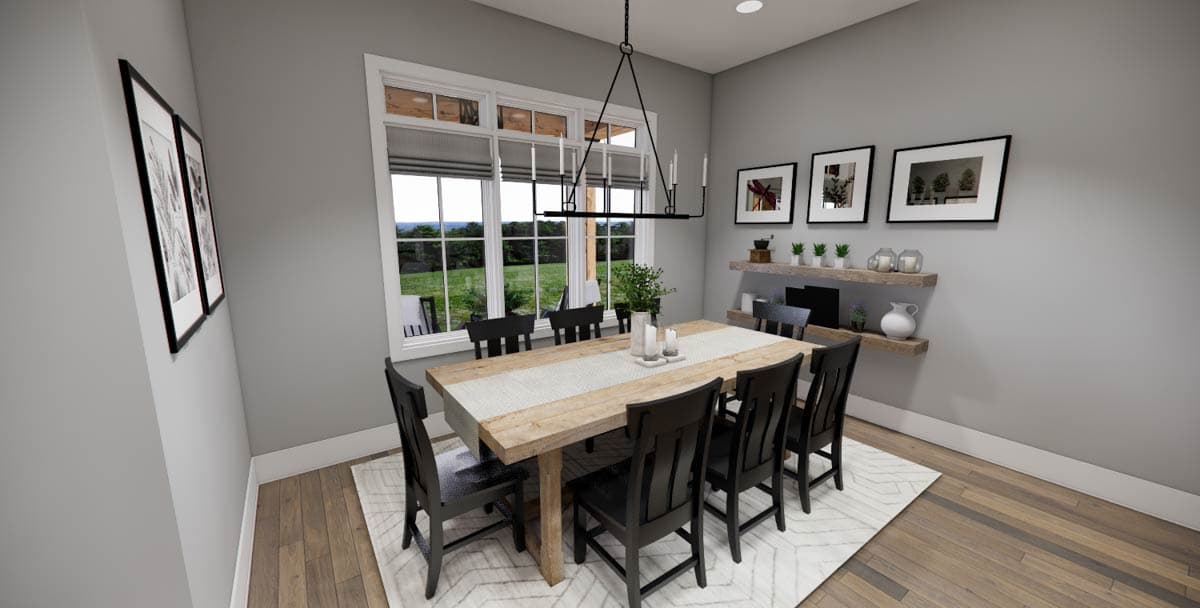 Plan 14695RK: New American Farmhouse Plan with 2-Story Great Room and 2 Laundry Rooms - 2925 Sq Ft - Image #18 - Country, Craftsman, Farmhouse, Modern Farmhouse, New American