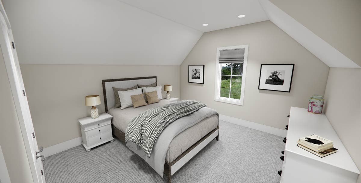 Plan 14695RK: New American Farmhouse Plan with 2-Story Great Room and 2 Laundry Rooms - 2925 Sq Ft - Image #37 - Country, Craftsman, Farmhouse, Modern Farmhouse, New American