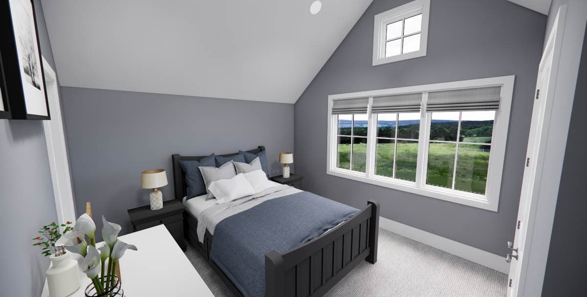 Plan 14695RK: New American Farmhouse Plan with 2-Story Great Room and 2 Laundry Rooms - 2925 Sq Ft - Image #41 - Country, Craftsman, Farmhouse, Modern Farmhouse, New American