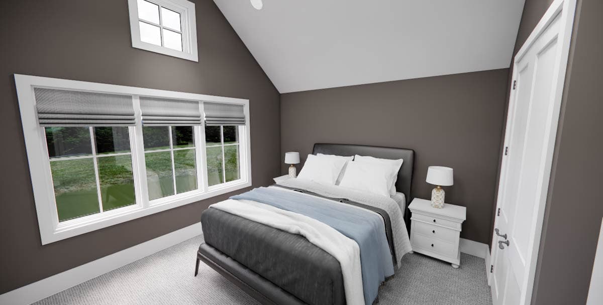 Plan 14695RK: New American Farmhouse Plan with 2-Story Great Room and 2 Laundry Rooms - 2925 Sq Ft - Image #46 - Country, Craftsman, Farmhouse, Modern Farmhouse, New American