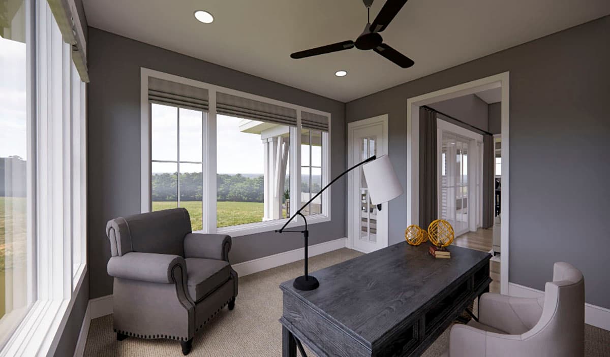 Plan 14696RK: 4-Bed Modern Farmhouse Plan with Two Level Kitchen Island and Laundry On Both Floors - 3146 Sq Ft - Image #14 - Country, Craftsman, Farmhouse, Modern Farmhouse, New American, Traditional