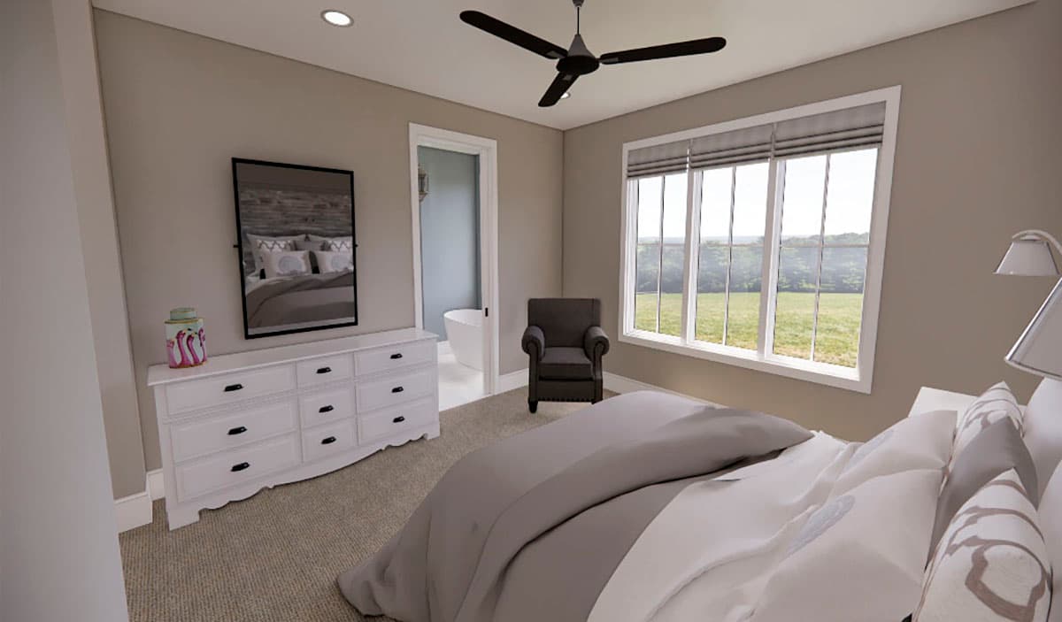 Plan 14696RK: 4-Bed Modern Farmhouse Plan with Two Level Kitchen Island and Laundry On Both Floors - 3146 Sq Ft - Image #17 - Country, Craftsman, Farmhouse, Modern Farmhouse, New American, Traditional